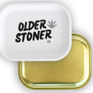 Joint rolling tray with Older Stoner logo